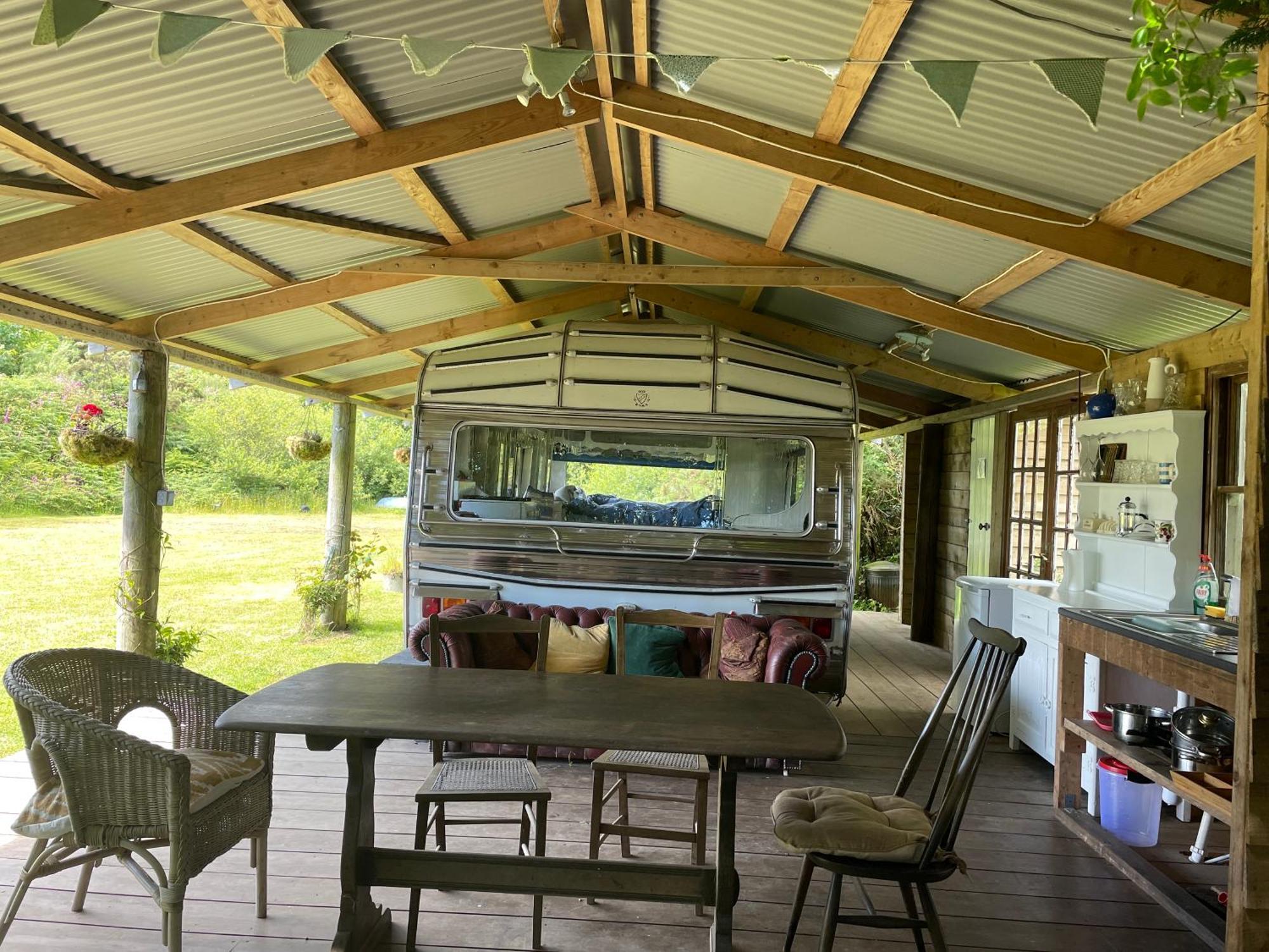 The Quarry Caravan Falmouth Exterior photo