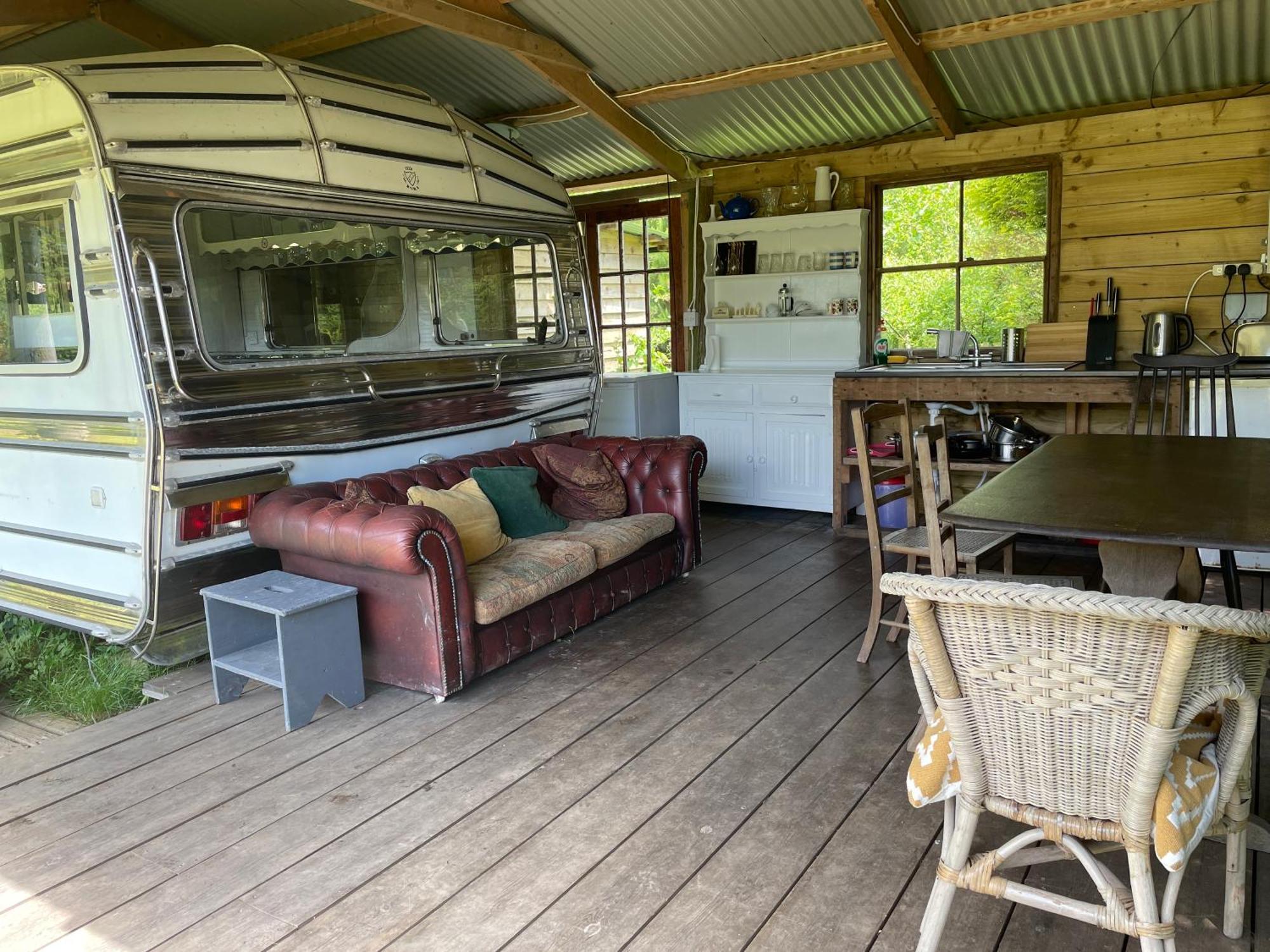 The Quarry Caravan Falmouth Exterior photo
