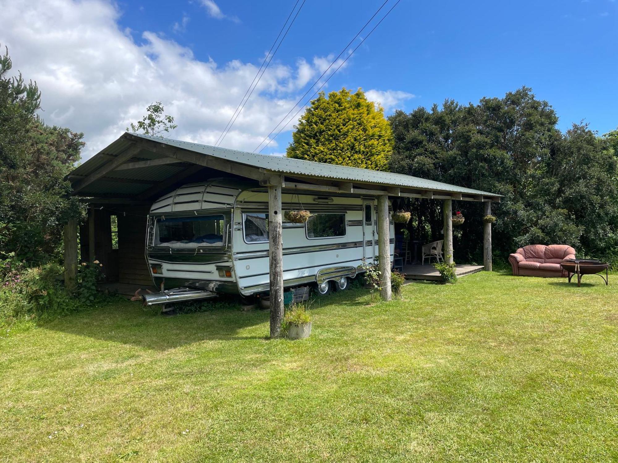 The Quarry Caravan Falmouth Exterior photo